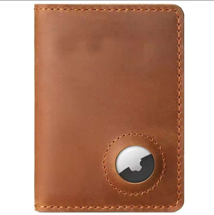 Vintage Leather Passport Holder
