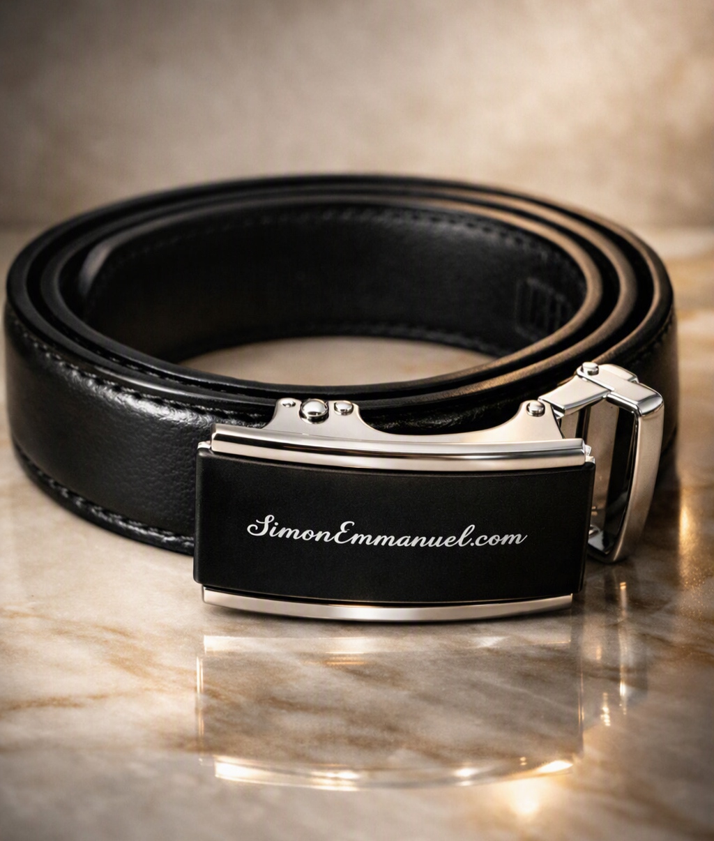 Signature Leather Belt